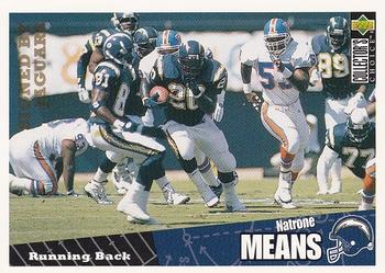 Natrone Means Jacksonville Jaguars 1996 Upper Deck Collector's Choice NFL #103